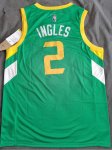 NBA 2 Ingles Jazz 20-21 earned Maillot green